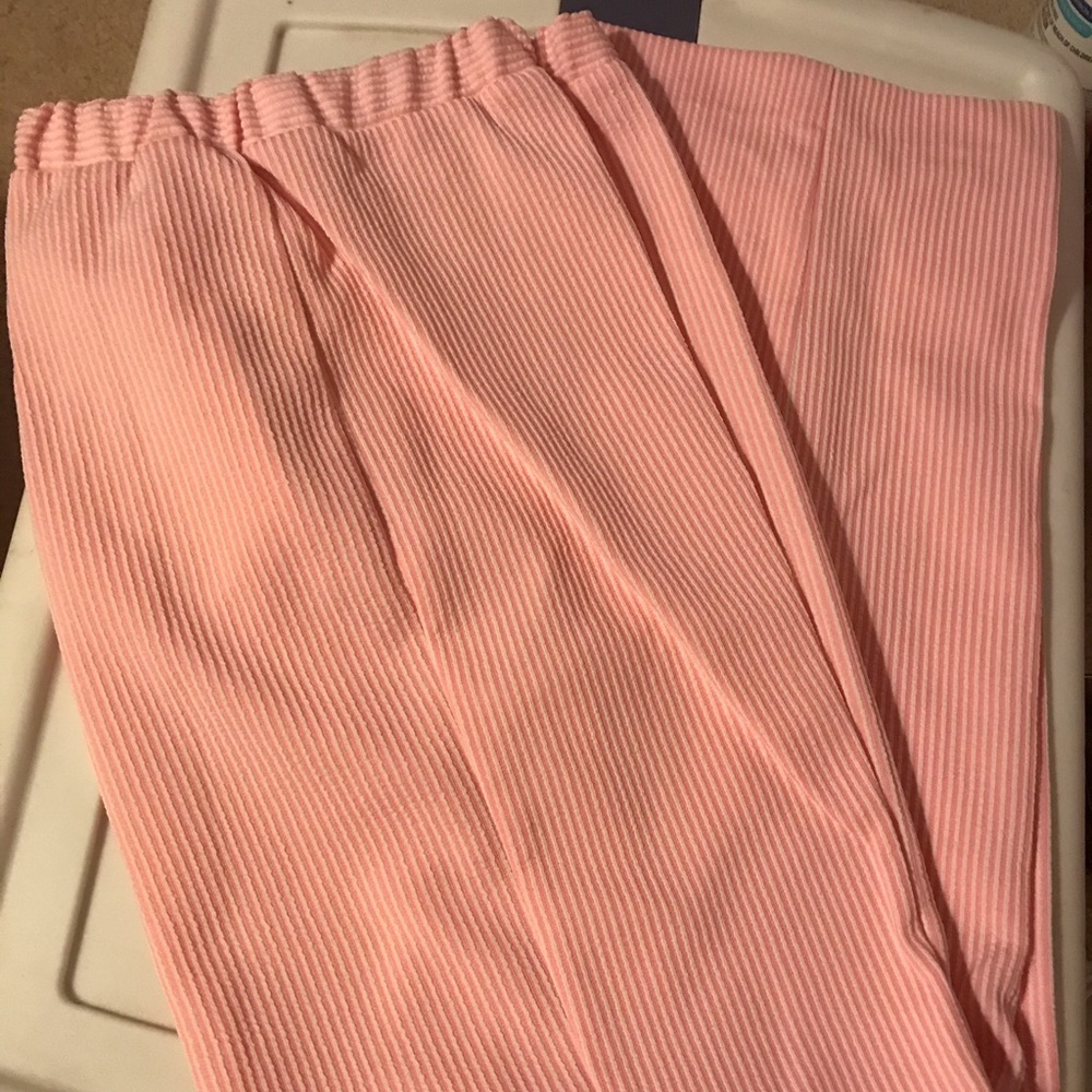 Seersucker Pinstripe Slacks